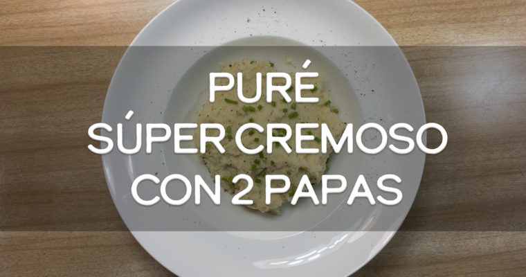 Puré de 2 papas